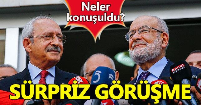 Kılıçdaroğlu'ndan Temel Karamollaoğlu'na sürpriz ziyaret