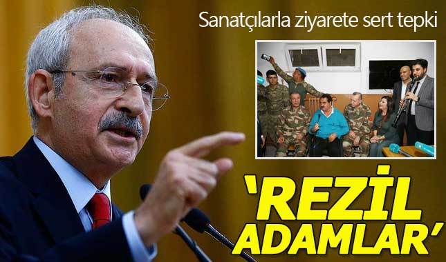 Kılıçdaroğlu'ndan sanatçılarla sınıra ziyarete tepki