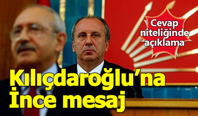 Kılıçdaroğlu'nun açıklamalarının ardından İnce yurt gezilerine başlıyor