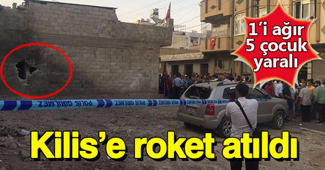 Suriye'den Kilis'e roket atıldı
