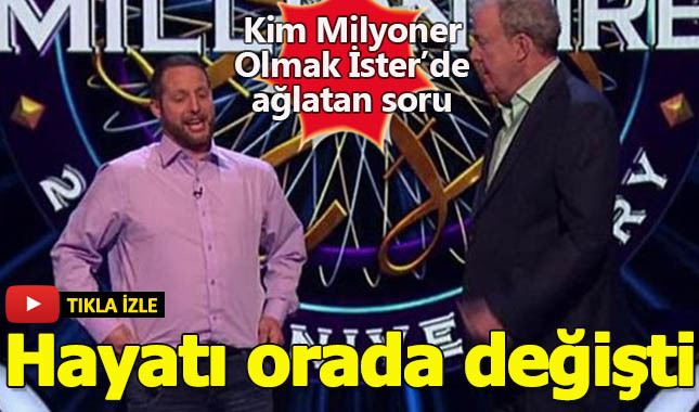 Kim Milyoner Olmak İster'de ağlatan olay