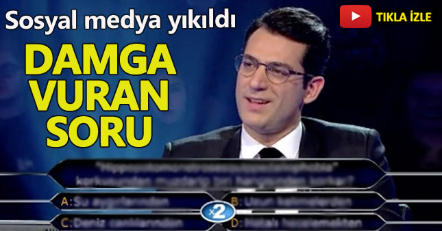 Kim Milyoner Olmak İster'de şaşırtan "uzun kelime" sorusu