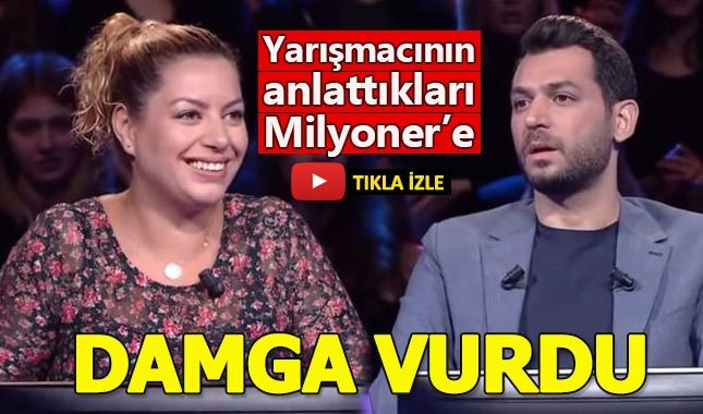 Kim Milyoner Olmak İster'e damga vuran yarışmacı!