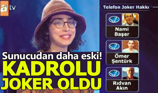 Kim Milyoner Olmak İster'in daimi Jokeri Prof. Dr. Nami Başer