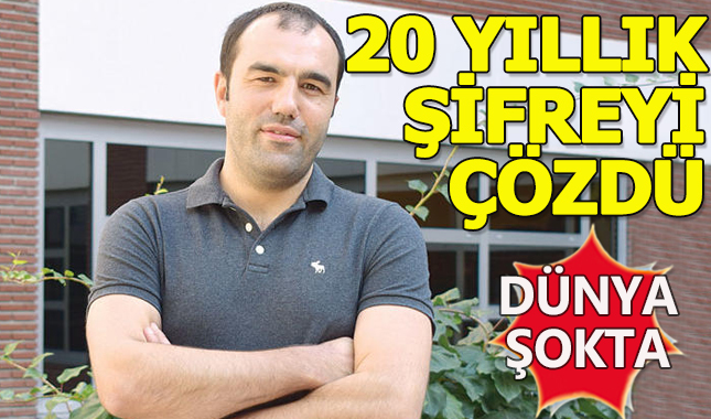 Kimsenin çözemediği "Zaman Kampsülünü" çözdü