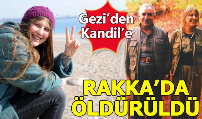 Kırmızı fularlı terörist kız Rakka'da öldürüldü