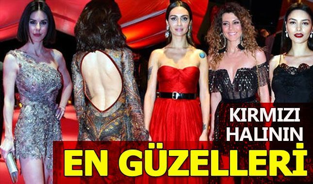 Kırmızı halıda kıskandıran şıklık yarışı!