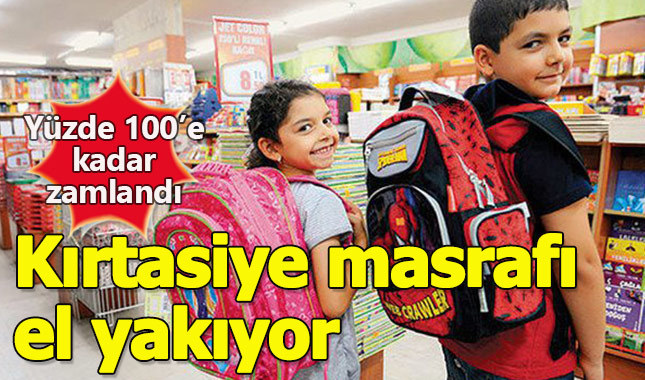Kırtasiye ürünleri geçen yıla göre yüzde 30 zamlandı