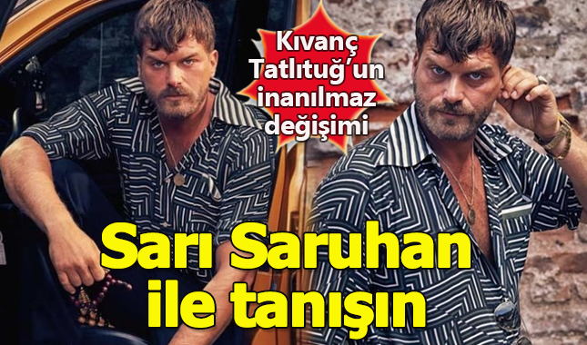 Kıvanç Tatlıtuğ, Organize İşler 2'de Sarı Saruhan'ı canlandıracak! İşte ilk görüntüler