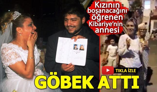 Kızının boşanacağını duyan Kibariye'nin annesi göbek attı