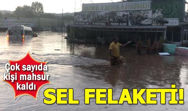 Kocaeli'de 8 vatandaş sele kapıldı