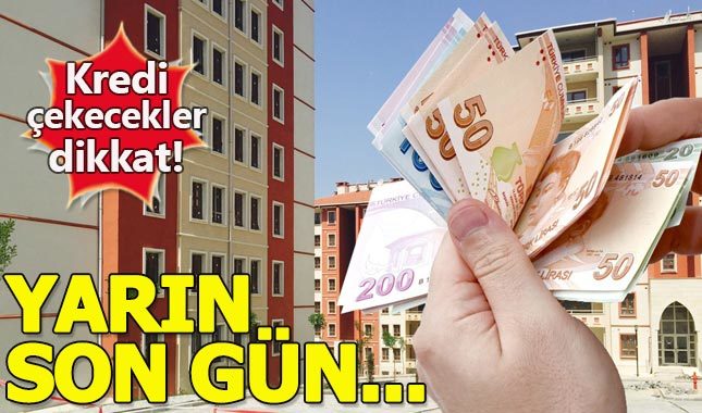 Konut kredisinde indirim fırsatında yarın son gün