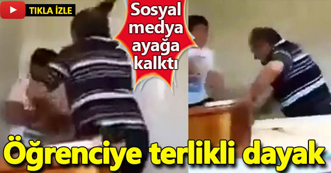 Kuran Kursu’nda küçük çocuğa terlikle dayak!