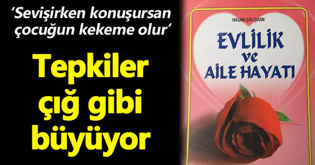 Kütahya Belediyesi'nden yeni evlilere skandal kitap!