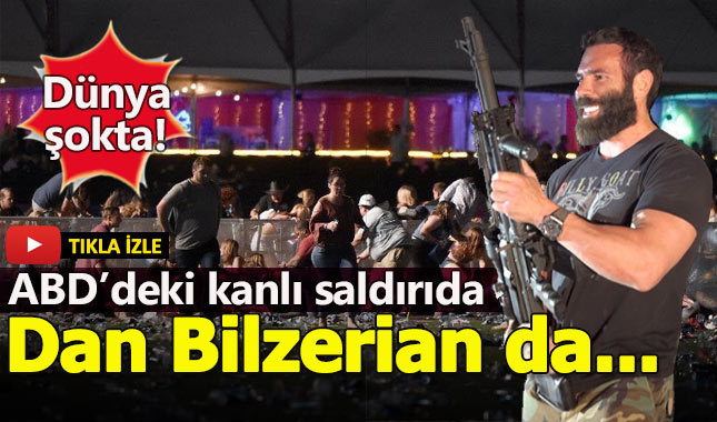 Las Vegas'taki silahlı saldırıda Dan Bilzerian da...