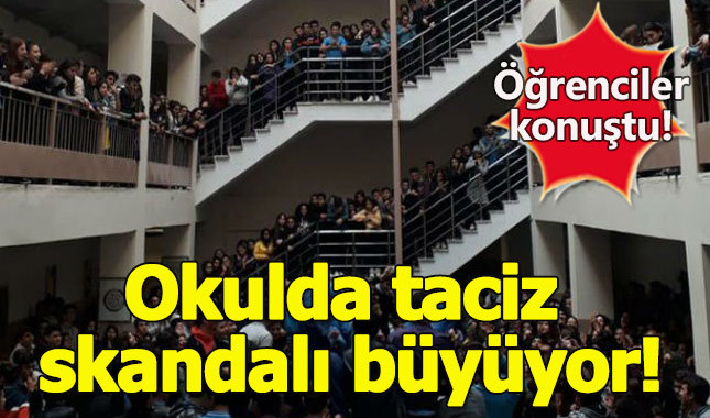 Lisedeki taciz skandalı sonrası öğrencilerden boykot