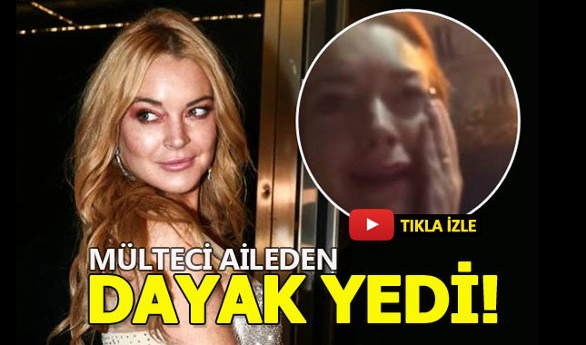 Lohan'a mülteci aileden çocuk dayağı!