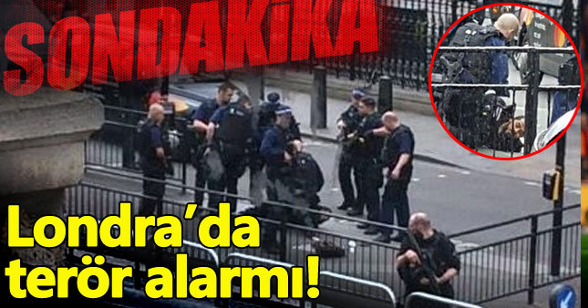Londra'da 'bıçaklı saldırgan' alarmı