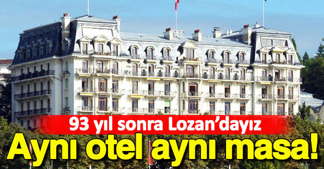 Lozan'daki Suriye zirvesi başladı