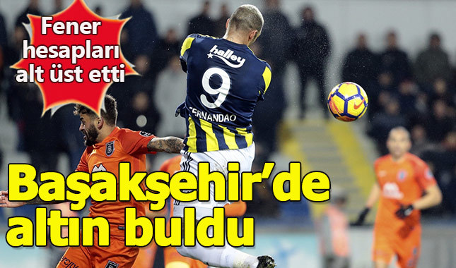 Başakşehir 0-2 Fenerbahçe | Maç sonucu (özet ve goller)