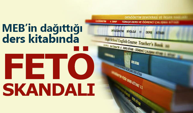 MEB'de skandal! Ders kitabında FETÖ propagandası