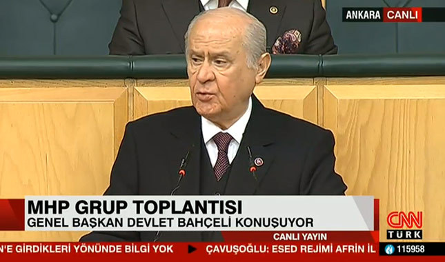 MHP lideri Devlet Bahçeli grup toplantısında konuşuyor | Canlı izle
