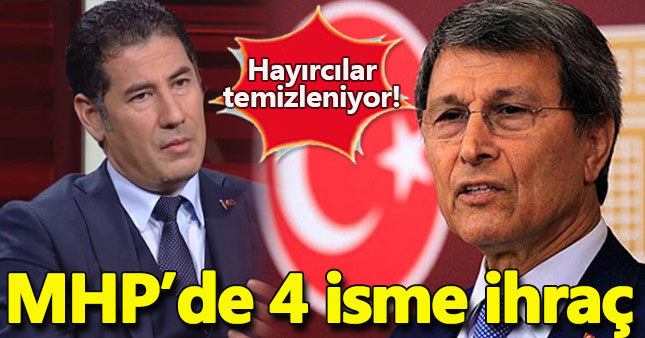 MHP'de 4 isim ihraç istemiyle disipline sevk edildi