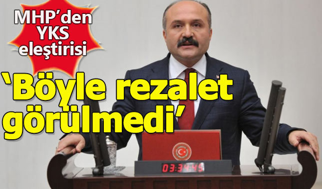 MHP'den sınav sistemi eleştirisi