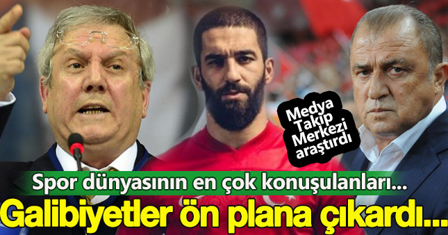 MTM Medya Takip Merkezi Araştırdı: İşte medyada spor dünyasının en çok konuşulanları...