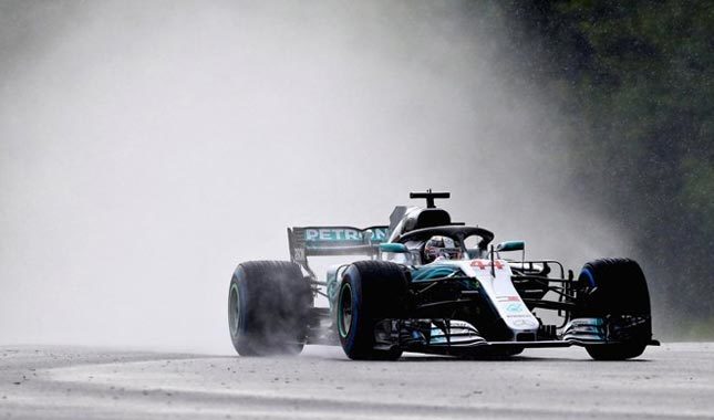 Macaristan'da kazanan Hamilton