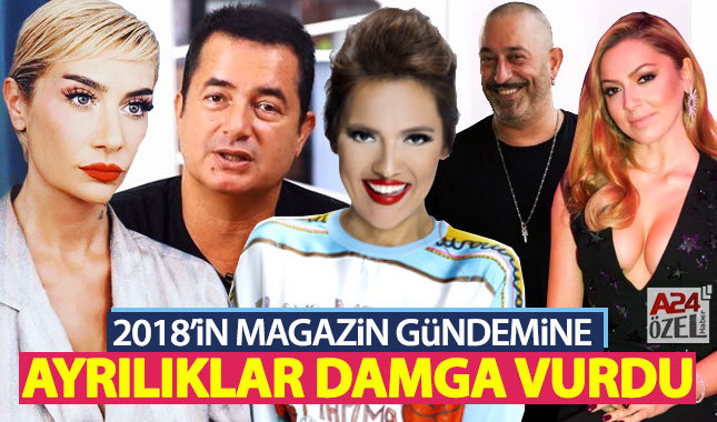 Magazin dünyasında 2018 yılı böyle geçti