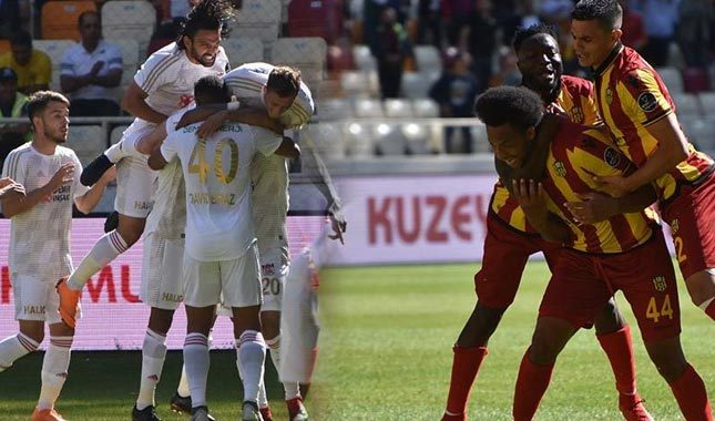 Malatyaspor ve Sivasspor'un gol düellosu