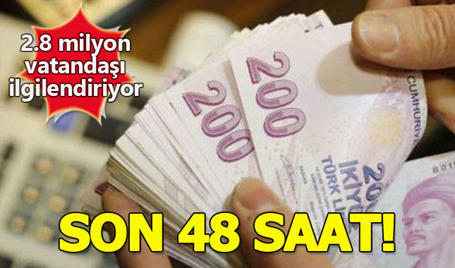 Maliyeden vatandaşlara son gün çağrısı!