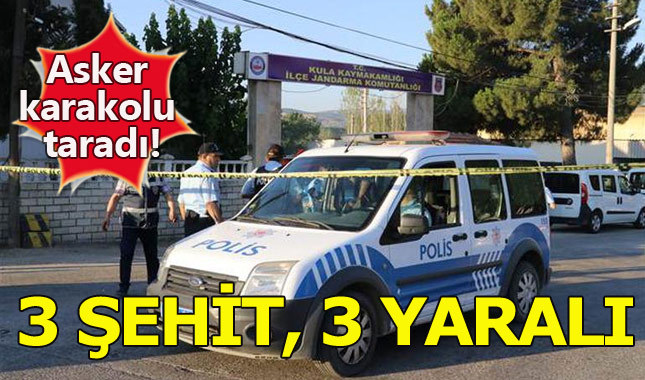 Manisa'da cinnet getiren asker dehşet saçtı