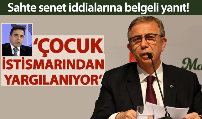 Mansur Yavaş, sahte senet iddialarına yanıt verdi