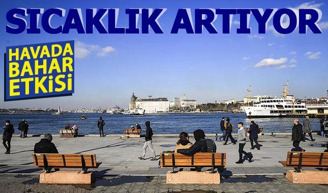 Marmara'da hava sıcaklığı artacak