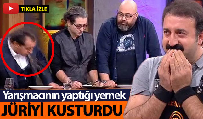MasterChef yarışmacısının yemeği, jüriyi kusturdu