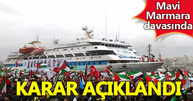 Mavi Marmara davası anlaşma gereği düşürüldü