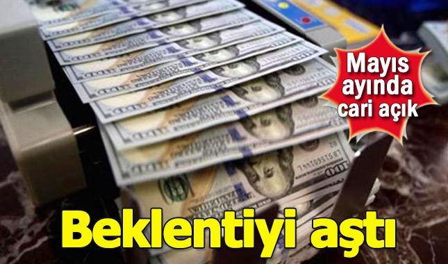 Mayısta cari açık 5.9 milyar dolara çıktı