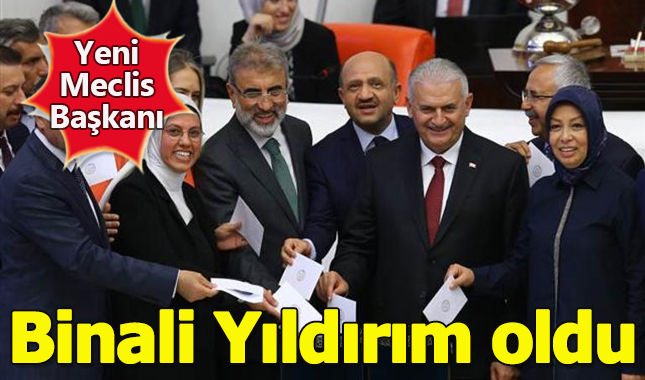 Meclis Başkanı Binali Yıldırım oldu