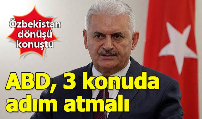 Meclis Başkanı Yıldırım: ABD üç konuda adım atmalı