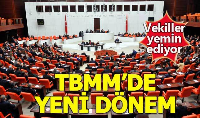 Meclis tv canlı izle - Milletvekili yemin töreni