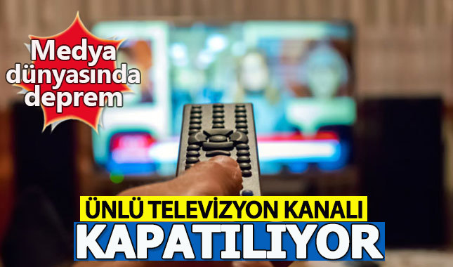 Medyada deprem! Ünlü TV kanalı kapanıyor iddiası...