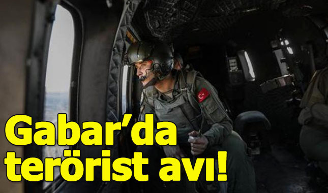 Mehmetçik'in Gabar'daki terörist avı devam ediyor