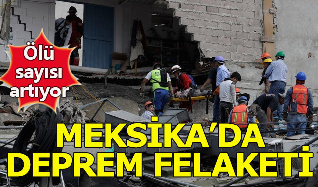 Meksika'da 7.1 büyüklüğünde deprem oldu