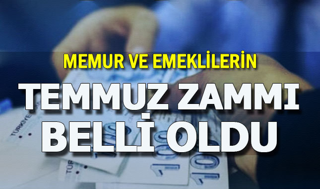 2018 memur ve emeklilerin temmuz ayı zam oranı belli oldu | Ssk bağkur emekli maaşı zammı ne kadar kaç para?