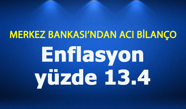 Merkez Bankası enflasyon tahminini arttırdı