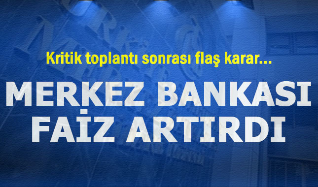Merkez Bankası faiz kararını açıkladı