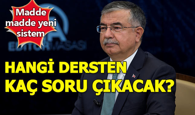 Merkezi Yerleştirme Sistemi'nde hangi derslerden soru çıkacak | 11 Kasım 2017