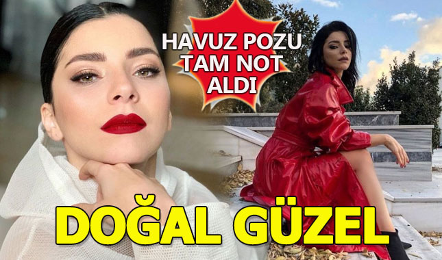 Merve Boluğur doğal haliyle hayran bıraktı!